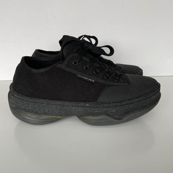 Alexander Wang Black Minimalist Sneakers - Picture 3 of 9